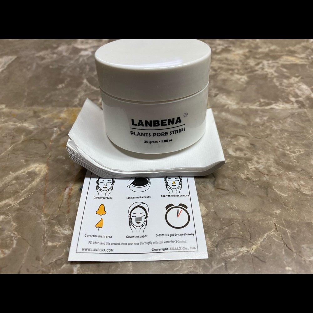 LANBENA Remover  Pore Strip Mask Acne NO BOX